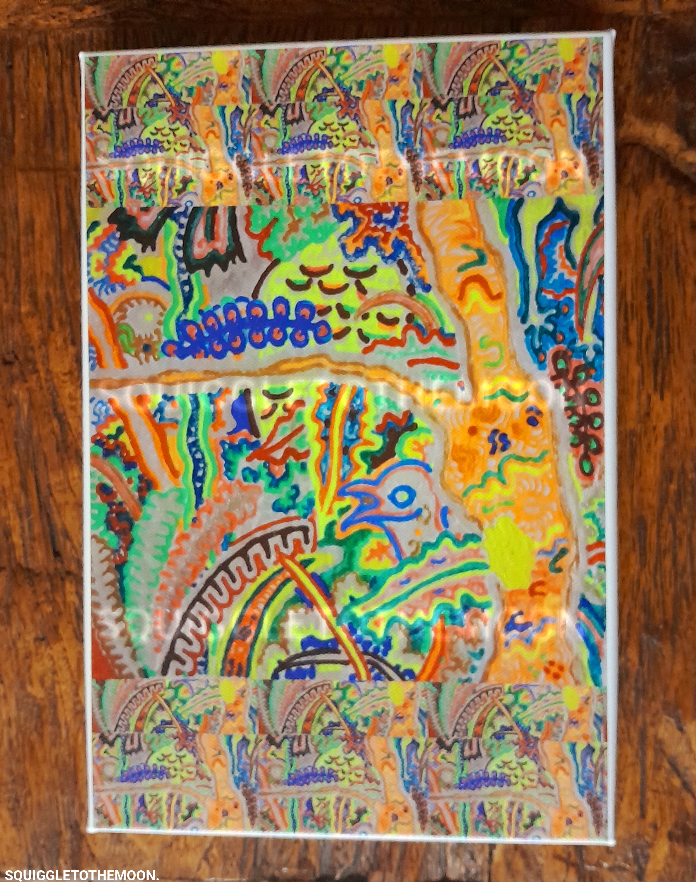 Art Framing artwork 'Framed canvas print of "The Great Imitator."' by Paulette Girle | The East Coast Arts Trail®