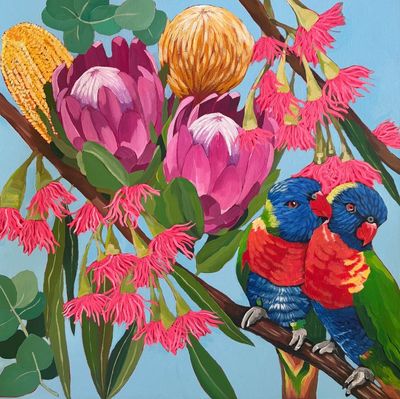 Original Acrylic on canvas by Gabrielle Tito from QLD - Brisbane | The East Coast Arts Trail®