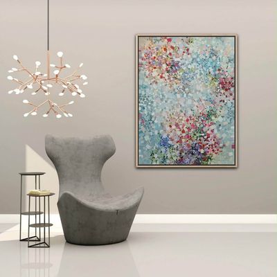 'Whisper in Bloom - Mosaic Series' - Painting by Tania FitzGerald | Featured on The East Coast Arts Trail®