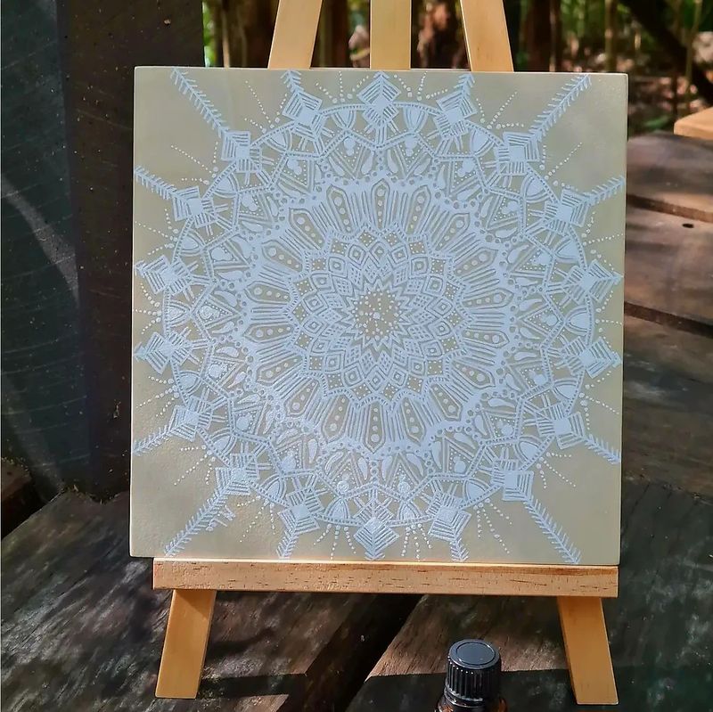 Original Acrylic on wood by Tribe Eleven from QLD - Gold Coast | The East Coast Arts Trail®