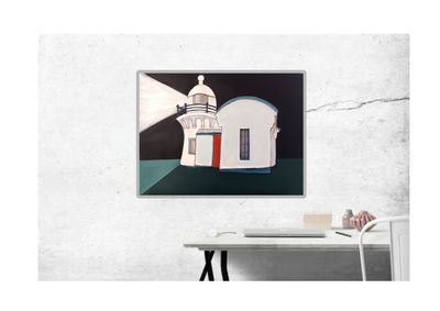 'Lighthouse Crowdy Head' - Painting by Chris Holland | Featured on The East Coast Arts Trail®