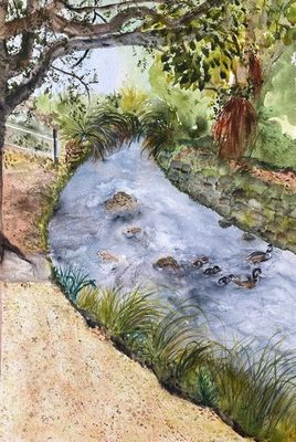 Watercolour on 300gsm Arches paper  by Susan Wellingham, QLD - Toowoomba | Displayed on The East Coast Arts Trail®