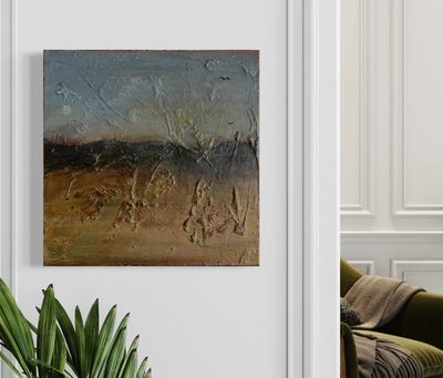 'Evening Flight ' - Painting - Acrylic by Nichola Roberts | Featured on The East Coast Arts Trail®