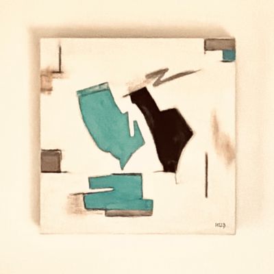 'SHIFTING PLANES No. 2' - Painting by Helen W. Broad | Featured on The East Coast Arts Trail®