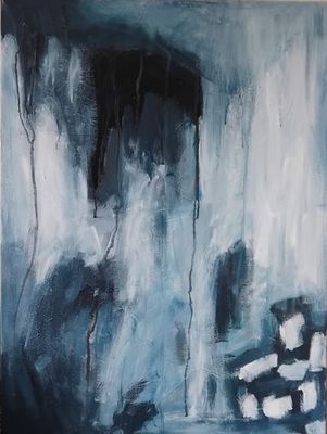 Original Acrylic and charcoal on canvas by Jade B from QLD - Sunshine Coast | The East Coast Arts Trail™