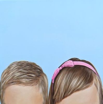 Painting artwork 'Boy Girl' by Rachel South | The East Coast Arts Trail™