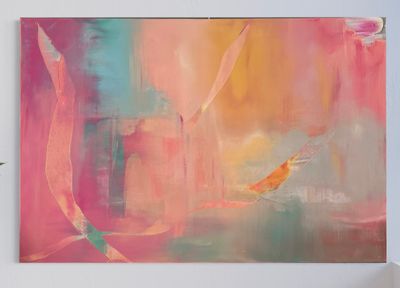 'Colour Dreaming ' - Painting - Abstract by Nichola Roberts | Featured on The East Coast Arts Trail®