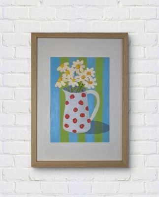 Painting - Still Life artwork 'Daisy Delight' by Nadia Dong Creative | The East Coast Arts Trail®
