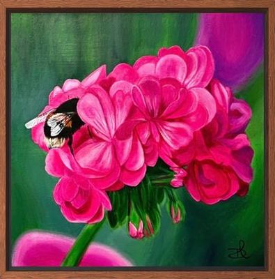 Painting artwork 'Spring Fling' by Darlsie | The East Coast Arts Trail®