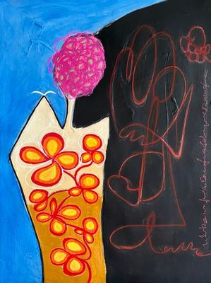 Original Mixed media on heavyweight recycled paper by Marijke Lambregtse from QLD - Brisbane | The East Coast Arts Trail®