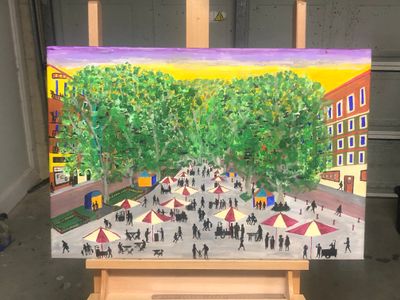 Acrylic on Canvas by Steve Quilty Art, Berowra, NSW | Displayed on The East Coast Arts Trail®