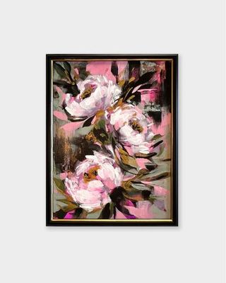 'Petal Poetry II' - Painting - Botanical by CarolynQuanArt | Featured on The East Coast Arts Trail®