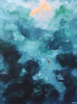 Painting artwork 'Awakening from a dream' by Kate Hessling | The East Coast Arts Trail™